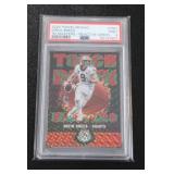 2020 Mosaic Touchdown Masters Reactive Green Drew Brees #TM1 PSA 9