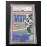 2018 Contenders Optic MVP Contenders Blue Alvin Kamara 19/25 PSA 8 | Only 25 Exist!