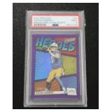 2022 Prestige Heroes Purple Xtra Points Justin Herbert #H3 70/149 PSA 9 | Only 149 Exist!