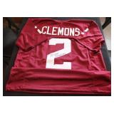 Texas A&M Michael Clemons Custom Autograph Jersey JSA COA #TT48075