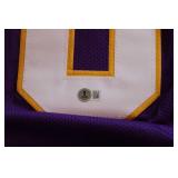 Minnesota Vikings CJ Ham Custom Autograph Jersey Beckett COA #1W651187