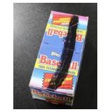 1989 Topps Baseball Yearbook Sticker Pack Box | 48 Packs