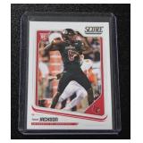 2018 Score Lamar Jackson #352 Rookie Card