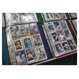 Large Baseball Hall of Fame or Fan Favorite Baseball Binder Lot | 9 Binders