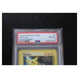 1999 Pokemon Black Star Movie Promo #4 Pikachu PSA 8