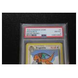 1999 Pokemon Black Star Movie Promo #5 Dragonite PSA 8