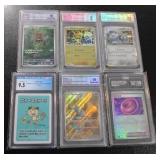 Pokemon Misc Graded Card Lot | 6 Cards
