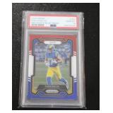 2023 Prizm Red White Blue Puka Nacua #357 Rookie Card PSA 10