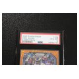 2020 Prizm Orange Lazer Cam Akers #376 Rookie Card PSA 10