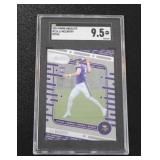 2024 Absolute JJ McCarthy #110 Rookie Card SGC 9.5