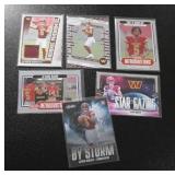 2024 Jayden Daniels Rookie Card Lot | 6 Rookie Card w/ Rookie Phenom Jersey Relic