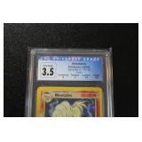 2000 Pokemon Base Set 2 Holo Ninetales #13/130 CGC 3.5