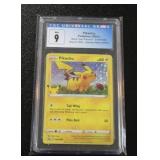 2021 Pokemon Black Star Promo Pikachu #SWSH039 CGC 9