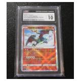 2023 Pokemon Japanese Black Flame Deck Charizard #001/038 CGC 10