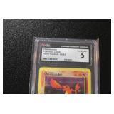 2000 Pokemon Team Rocket Charmander #50/82 CGC 5