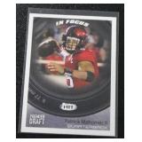 2017 Sage Hit Patrick Mahomes #43 Rookie Card