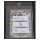 2023 Leaf Tri Graphics AT Perry - Kayshon Boutte - Puka Nacua Triple Autograph 1/2 | Only 2 Exist!