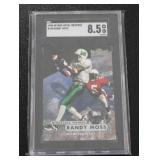 1998 Metal Universe Randy Moss #190 Rookie Card SGC 8.5