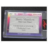 2022 Leaf Pop Century Ticket to the Show Barry Manilow Ticket Relic