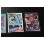 1985 Topps/Fleer/Donruss Kirby Puckett Rookie Card Lot | 3 Rookie Cards