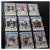 2024 Donruss Rated Rookie Football Star Rookie Card Lot | 9 Rookie Cards
