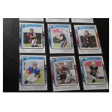2024 Donruss Rated Rookie Football Star Rookie Card Lot | 9 Rookie Cards