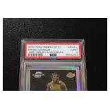 2022-23 Contenders Optic 1985 Tribute Magic Johnson Autograph #85MJL PSA 9