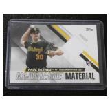 2024 Topps Major League Material Paul Skenes Jersey Relic