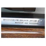 Browning Model 78 .25-06 Lever Activated Falling Block Rifle - 26" Octagon Barrel - Original Box