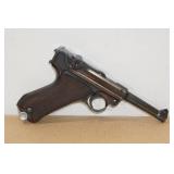 1939 Mauser Production 42 Luger P.08 9mm Semi-Auto Pistol - Numbers Matching