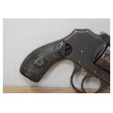 Iver Johnson Lovell Safety Hammerless Automatic .38 Caliber Top-Break Revolver