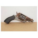 Folding Trigger Revolver - Appears Belgian