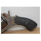 Folding Trigger Revolver - Appears Belgian