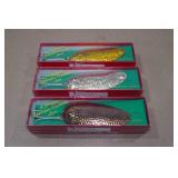 *3* Eppinger Dardevle Lures