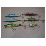 *6* Vintage Fishing Lures