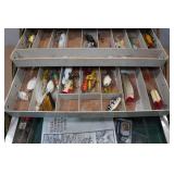 Tackle Box with Assorted Tackle
