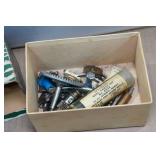 Assorted Hunting/Fishing - Tackle, Reel Parts, Shotgun Cleaning Rod