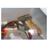 Assorted Hunting/Fishing - Tackle, Reel Parts, Shotgun Cleaning Rod