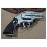 Vintage Cap Gun with Leather Red Ranger Holster