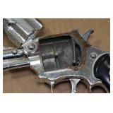 Vintage Cap Gun with Leather Red Ranger Holster