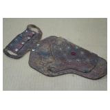 Vintage Cap Gun with Leather Red Ranger Holster