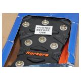 Korkers Interchangeable Sole System Triple Threat Carbide Spike - Size 11.5-12