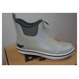 Biggs Grey Rubber Fishing Boots - Size 9