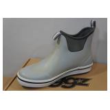Biggs Grey Rubber Fishing Boots - Size 9
