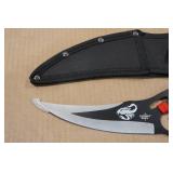 Red Scorpion Ninja Cobra Knife