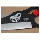 Red Scorpion Ninja Cobra Knife