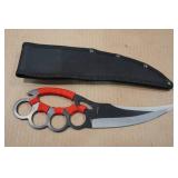 Red Scorpion Ninja Cobra Knife