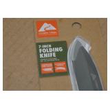 Ozark Trail Folding Knife and Fish Lip Gripper