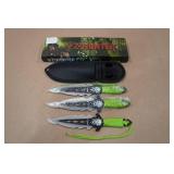 Z Hunter Throwing Knife Set