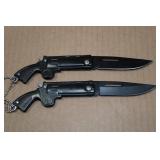 *2* Pistol Folding Knives